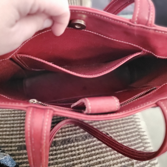 Vintage Coach Bucket Tote Bag 9305 - Picture 3 of 7